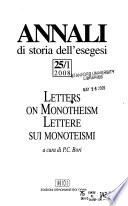 Annali di storia dell'esegesi