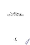 Annali di storia delle università italiane