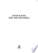 Annali di storia delle università italiane