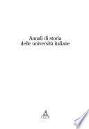 Annali di storia delle università italiane