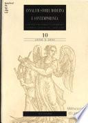 Annali di storia moderna e contemporanea
