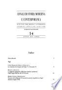 Annali di storia moderna e contemporanea