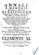 Annali e memorie dell' antica e nobile città di S. Sepolcro, intorno alla sua origine e vita de' santi Arcadio ed Egidio fondatori...