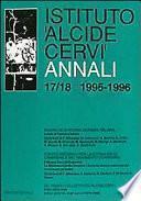 Annali Istituto «Alcide Cervi» vol. 17-18 (1995-1996)