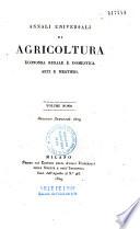 Annali universali di agricoltura di industria e d'arti economiche