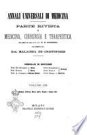 Annali universali di medicina e chirurgia