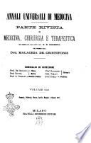 Annali universali di medicina e chirurgia