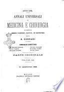 Annali universali di medicina e chirurgia