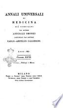 Annali universali di medicina