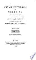 Annali universali di medicina