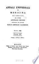 Annali universali di medicina
