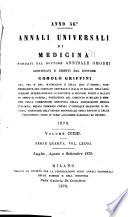Annali universali di medicina