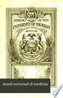 Annali universali di medicina