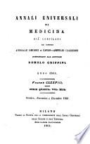 Annali universali di medicina