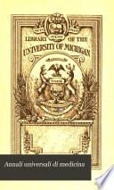 Annali universali di medicina