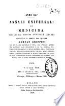 Annali universali di medicina