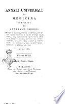 Annali universali di medicina