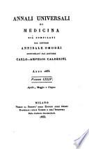 Annali universali di medicina