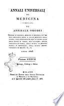Annali universali di medicina