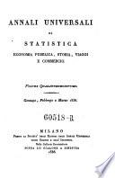 Annali universali di viaggi, geografia, storia, economia pubblica e statistica