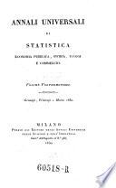 Annali universali di viaggi, geografia, storia, economia pubblica e statistica