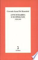 Anni di rabbia e di speranze