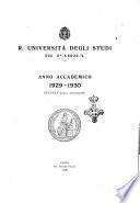 Anno accademico ...