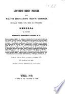 Annotazioni medico-pratiche sulle malattie erroneamente credute verminose, sui falsi vermi e sul modo di conoscerli memoria del dottore Giovanni Domenico Nardo ..