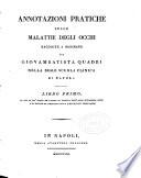 Annotazioni pratiche sulle malattie degli occhi