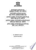 Annuaire International Des Beaux-arts