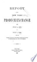 Annual Report of the Board of Managers of the New York Produce Exchange ...