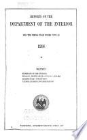 Annual Report of the Department of the Interior