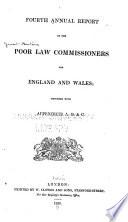 Annual Report of the Poor Law Commissioners for England and Wales