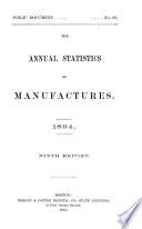 Annual Statistics of Manufactures