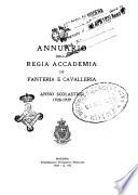 Annuario. Accademia (R) di Fanteria e Cavalleria Modena