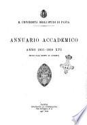 Annuario accademico