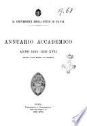 Annuario accademico