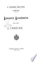 Annuario accademico per l'anno ...