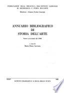 Annuario bibliografico di storia dell'arte