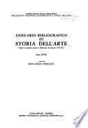 Annuario bibliografico di storia dell'arte
