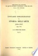 Annuario bibliografico di storia dell'arte
