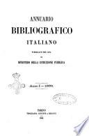 Annuario bibliografico italiano