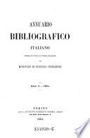 Annuario bibliografico italiano