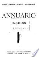 Annuario - Camera dei fasci e delle corporazioni