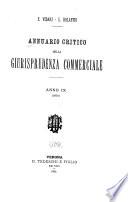 Annuario critico della giurisprudenza commerciale
