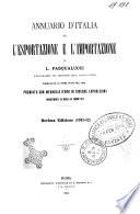 Annuario d'Italia per l'esportazione e l'importazione