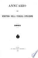 Annuario degli istruzione pubblica del regno d'italia