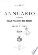 Annuario dei Ministeri delle finanze e del tesoro del Regno d'Italia