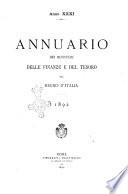 Annuario dei Ministeri delle finanze e del tesoro del Regno d'Italia