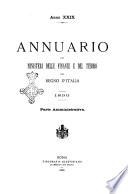 Annuario dei Ministeri delle finanze e del tesoro del Regno d'Italia